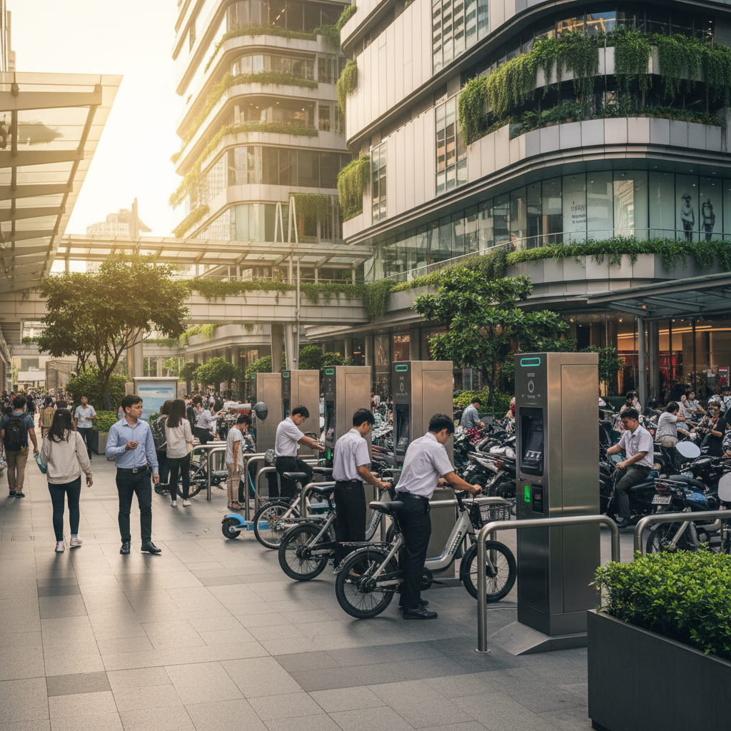 เทรนด์โลก 2026: สถานีสลับแบตเตอรี่ E-Bike ชาร์จไวไม่ต้องรอ - ebike-battery-swap-trend-2026