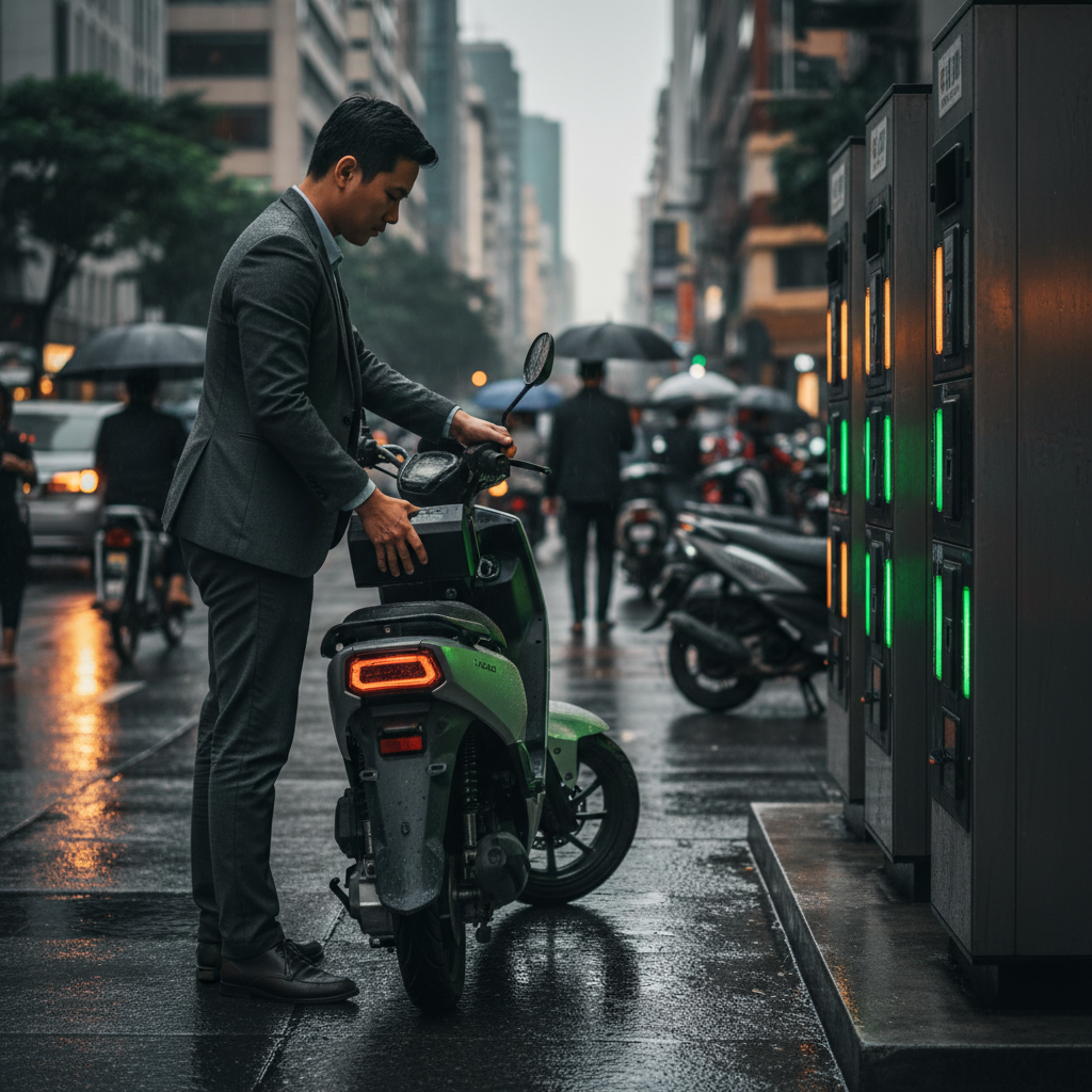 เทรนด์ 2026! ตู้สลับแบตเตอรี่ E-Bike ชาร์จพลังงานไร้รอยต่อ - ebike-battery-swap-trend-2026