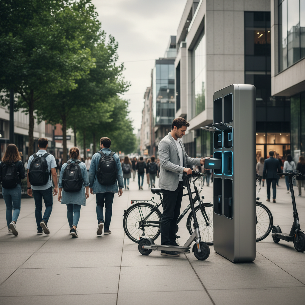 เทรนด์ EV 2026! ระบบสลับแบต E-Bike มาแรง ไม่ต้องรอชาร์จ - ebike-battery-swap-trend