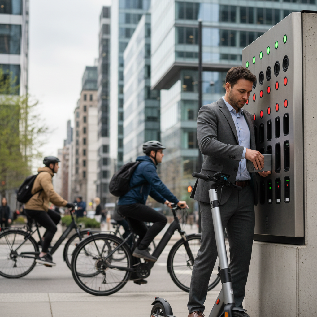 เจาะเทรนด์ EV 2026: ยุคสลับแบต E-Bike วิ่งต่อไม่ต้องรอชาร์จ - ebike-battery-swap-trend