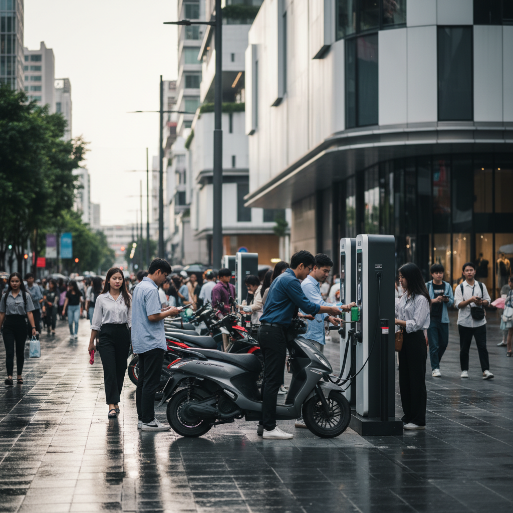 เจาะอนาคต EV 2026: เทรนด์สลับแบตเตอรี่ E-Bike มาแรง - ebike-battery-swap-trend