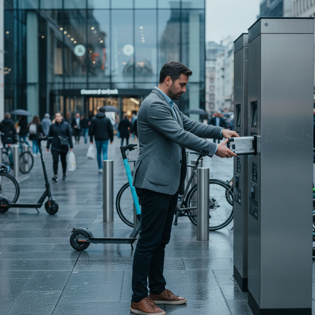 เทรนด์ 2026! ตู้สลับแบตเตอรี่ E-Bike เปลี่ยนไวไม่ต้องรอชาร์จ - ebike-battery-swap-trend