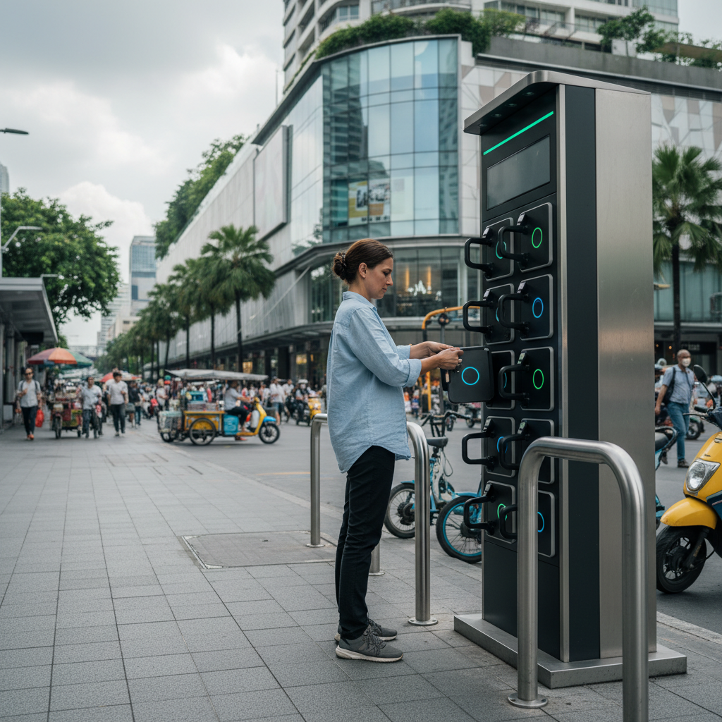 อัปเดต EV 2026: ตู้สลับแบตเตอรี่ E-Bike เติมไฟเต็มใน 1 นาที - ebike-battery-swapping-trend-2026