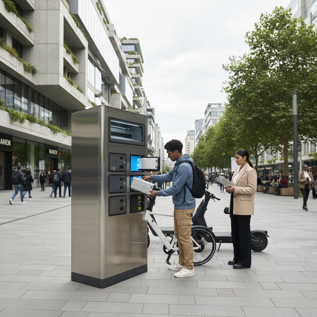 เจาะเทรนด์โลก 2026: นวัตกรรมตู้สลับแบตเตอรี่ E-Bike ชาร์จไว - ebike-battery-swapping-trend-2026