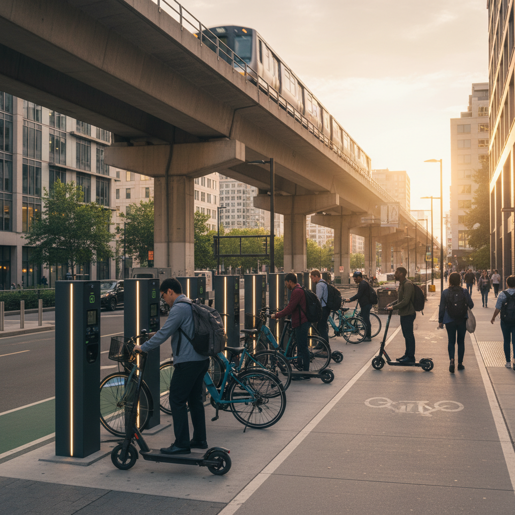 จับตาเทรนด์ 2026: ผุดจุดจอดชาร์จ E-Bike เชื่อมรถไฟฟ้า - ebike-charging-station-trend-2026