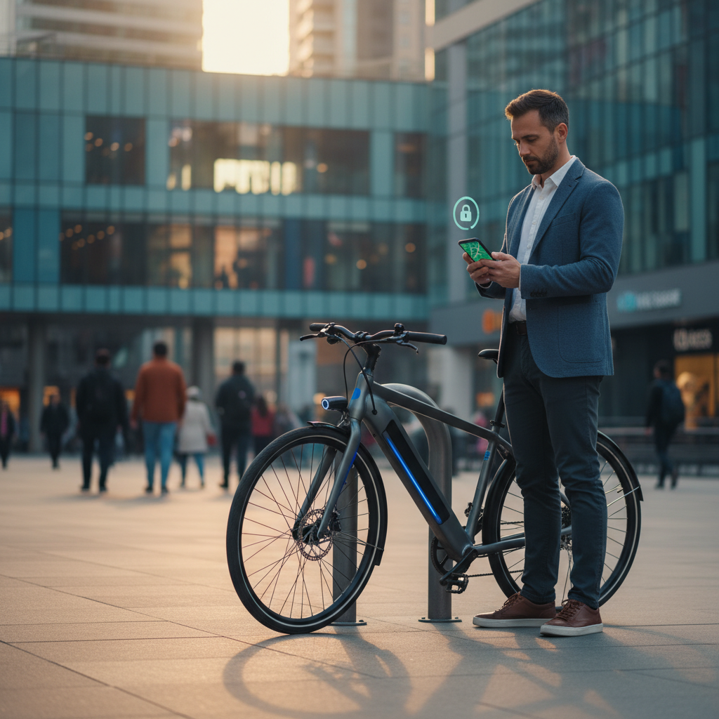 อัปเดตเทรนด์ EV 2026: ระบบ IoT กันขโมยอัจฉริยะใน E-Bike - ebike-iot-anti-theft-trend