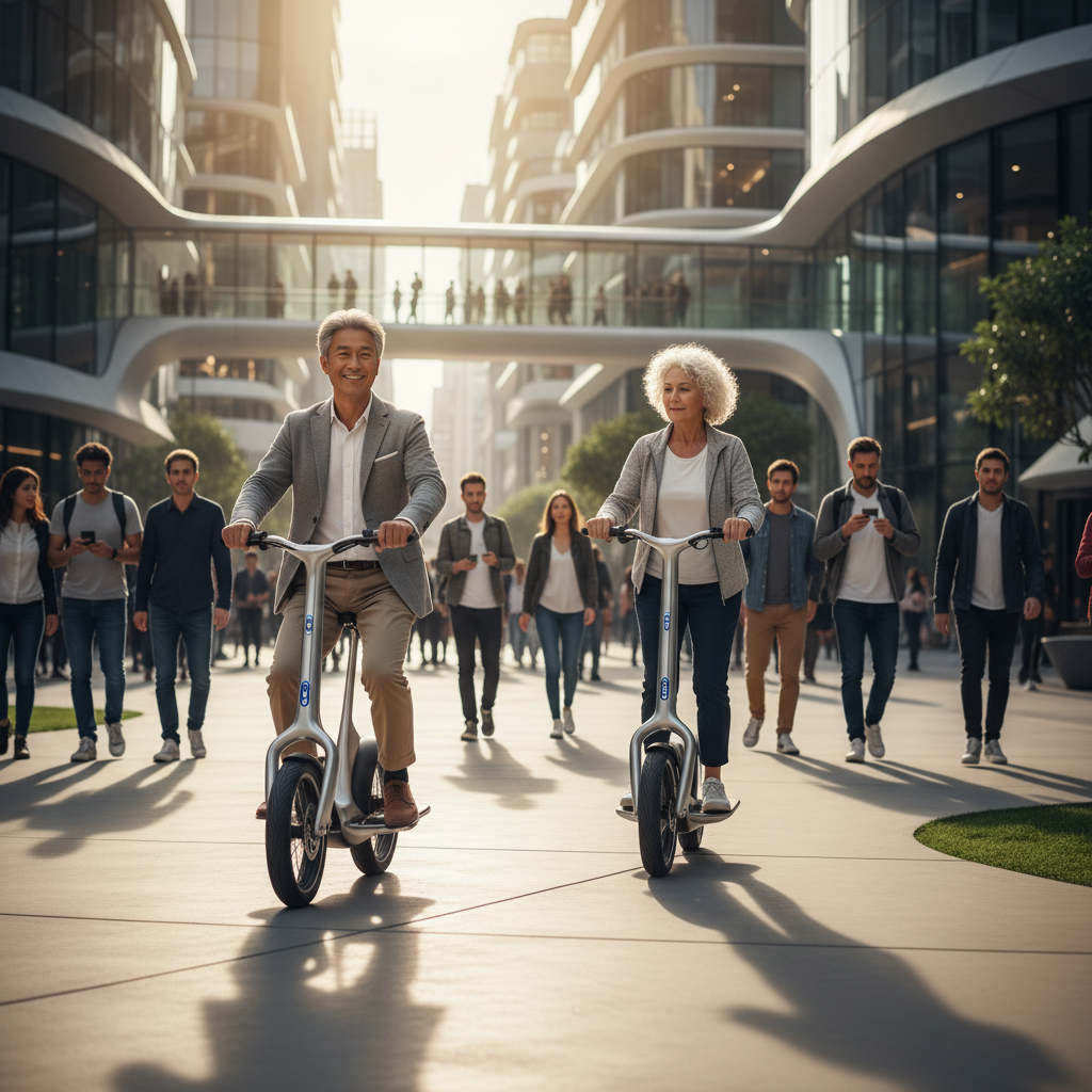 กูรูชี้เทรนด์ EV 2026: E-Bike ทรงตัวอัตโนมัติเพื่อวัยเก๋า - ebike-self-balancing-tech-2026