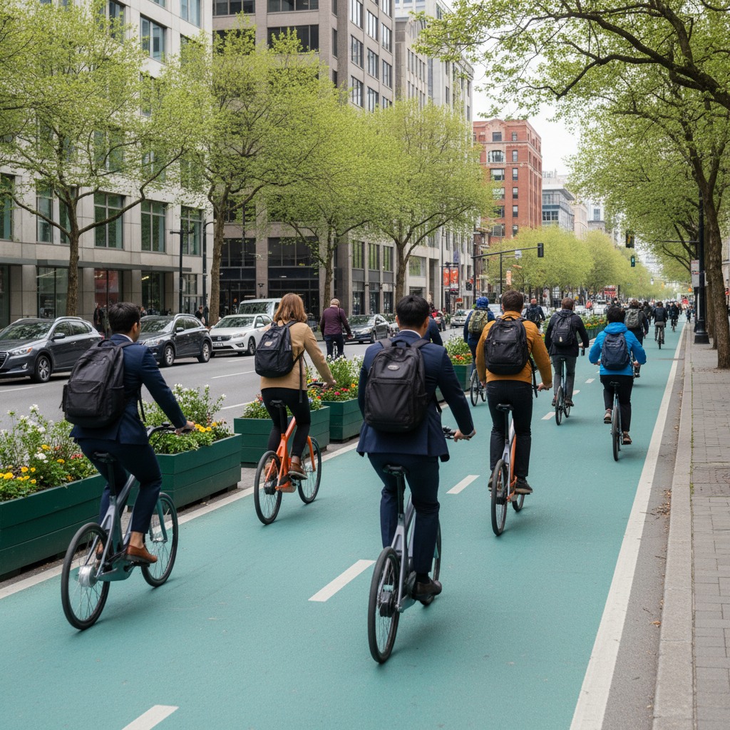 เจาะเทรนด์โลก 2026! เลนพิเศษ E-Bike หนุนคนเมืองลดค่าน้ำมัน - ebike-special-lane-trend