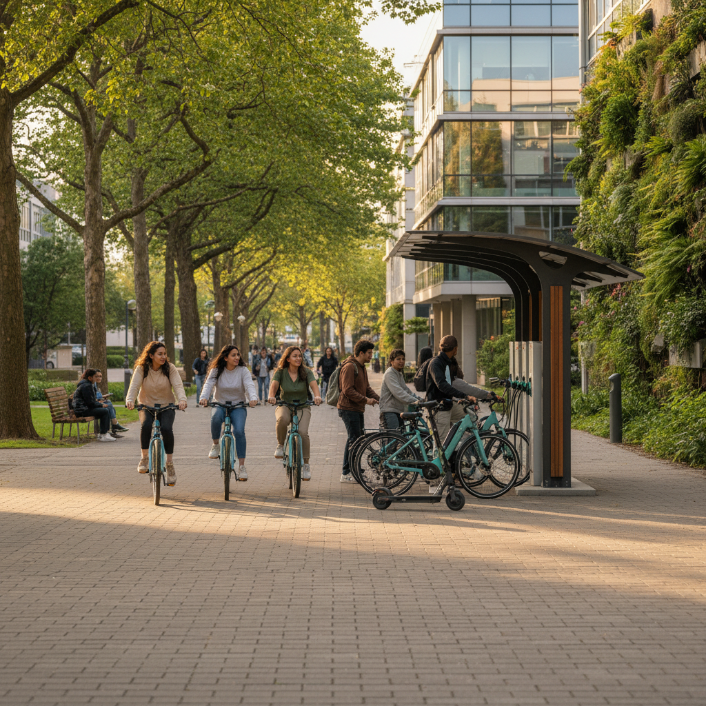 เทรนด์มหาวิทยาลัย 2026: ดันนักศึกษาใช้ E-Bike ลดค่าใช้จ่าย - ebike-student-campus-trend
