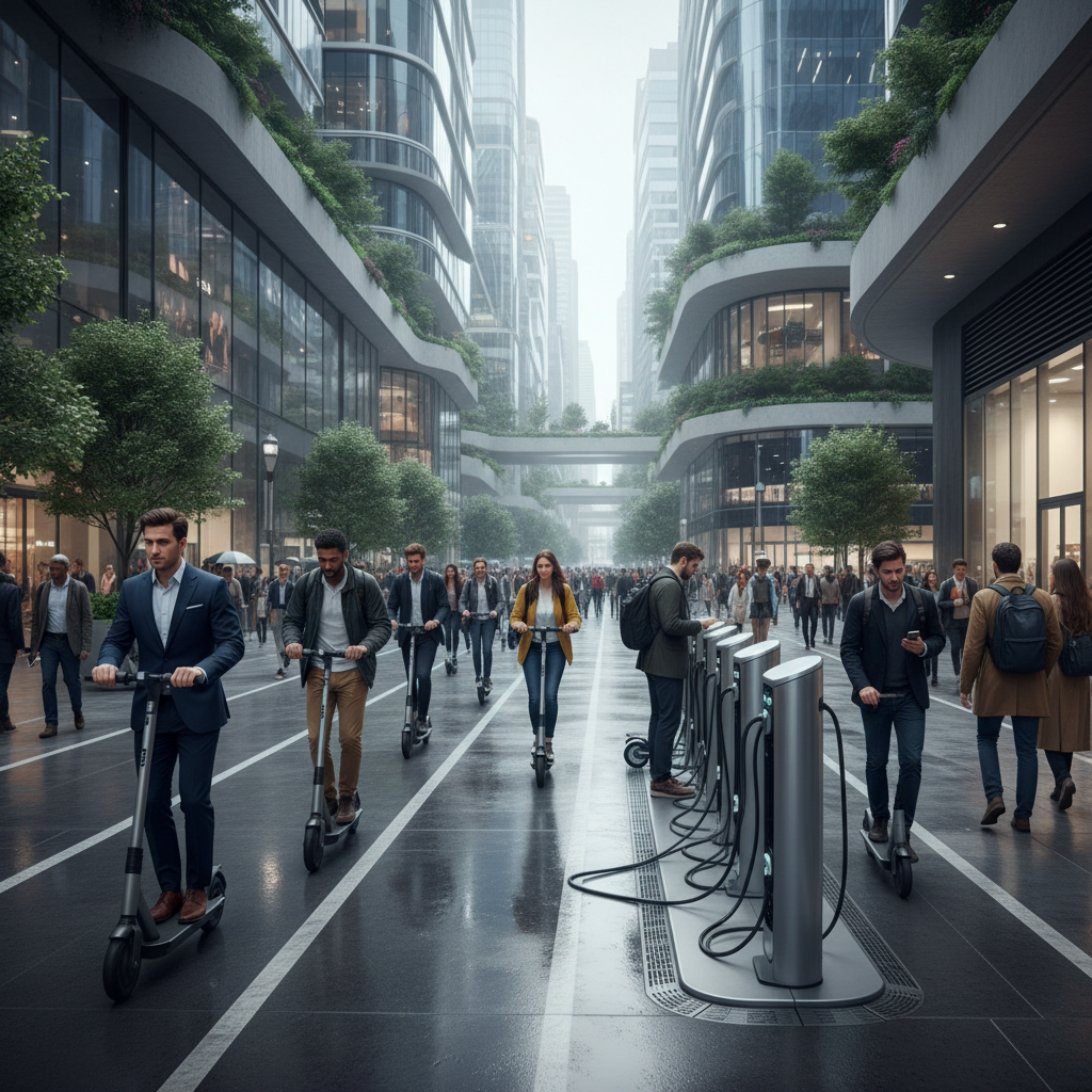 วิเคราะห์เทรนด์ EV 2026: สกู๊ตเตอร์ไฟฟ้าฮีโร่ลดค่าครองชีพ - electric-scooter-ev-trend-2026