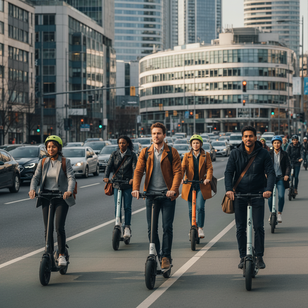 ส่องเทรนด์ 2026! สกู๊ตเตอร์ไฟฟ้าเปลี่ยนวิถีชีวิตคนเมือง - electric-scooter-lifestyle-trend