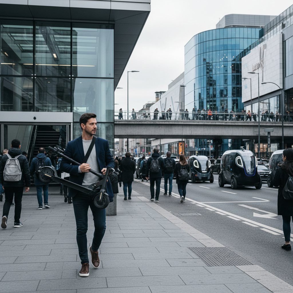 อนาคต EV 2026: สกู๊ตเตอร์ไฟฟ้าคาร์บอนไฟเบอร์ เบา พกพาง่าย - electric-scooter-trend-2026