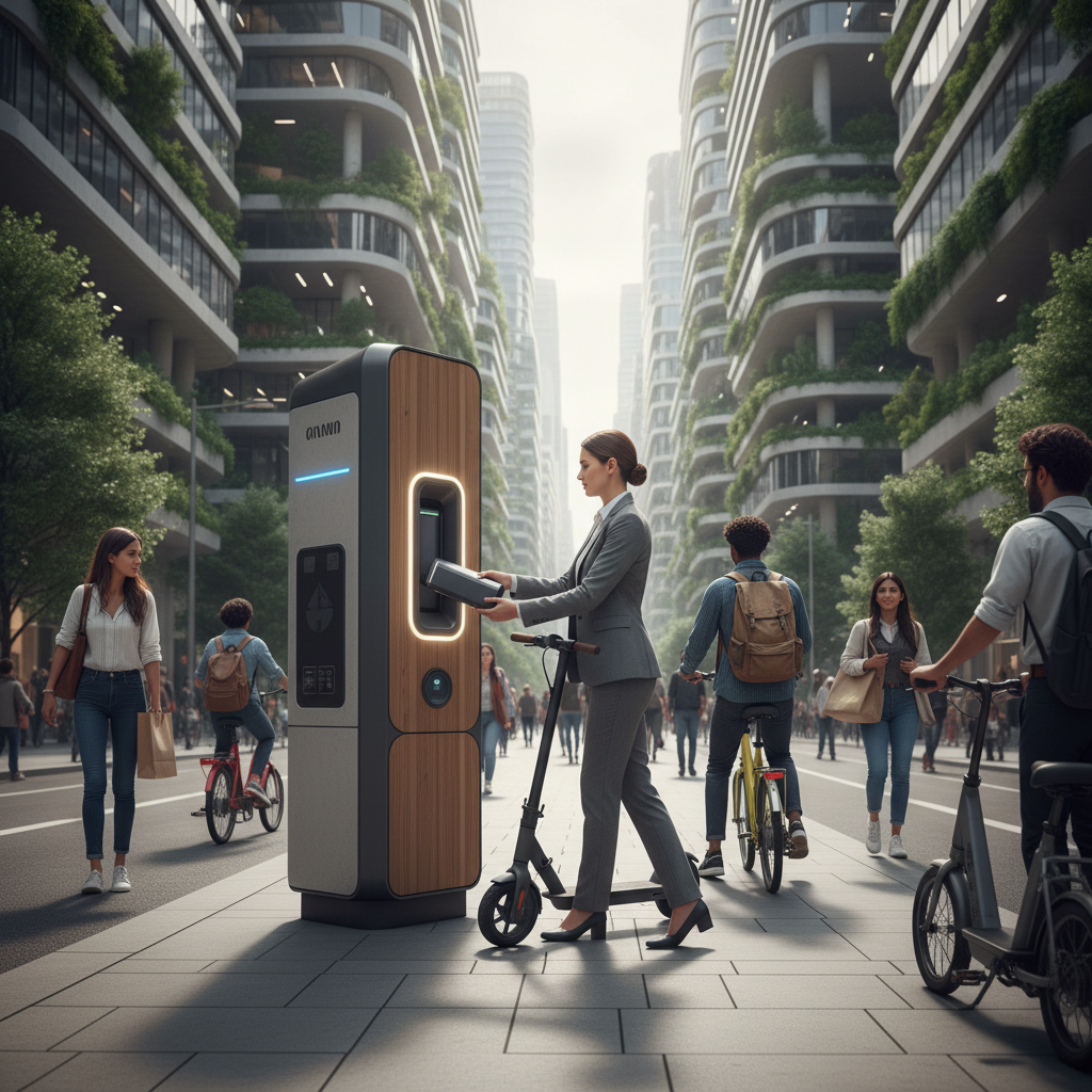 อนาคต EV 2026: เทรนด์สถานีสลับแบต E-Bike ชาร์จไวไม่ต้องรอ - ev-battery-swap-station-trend
