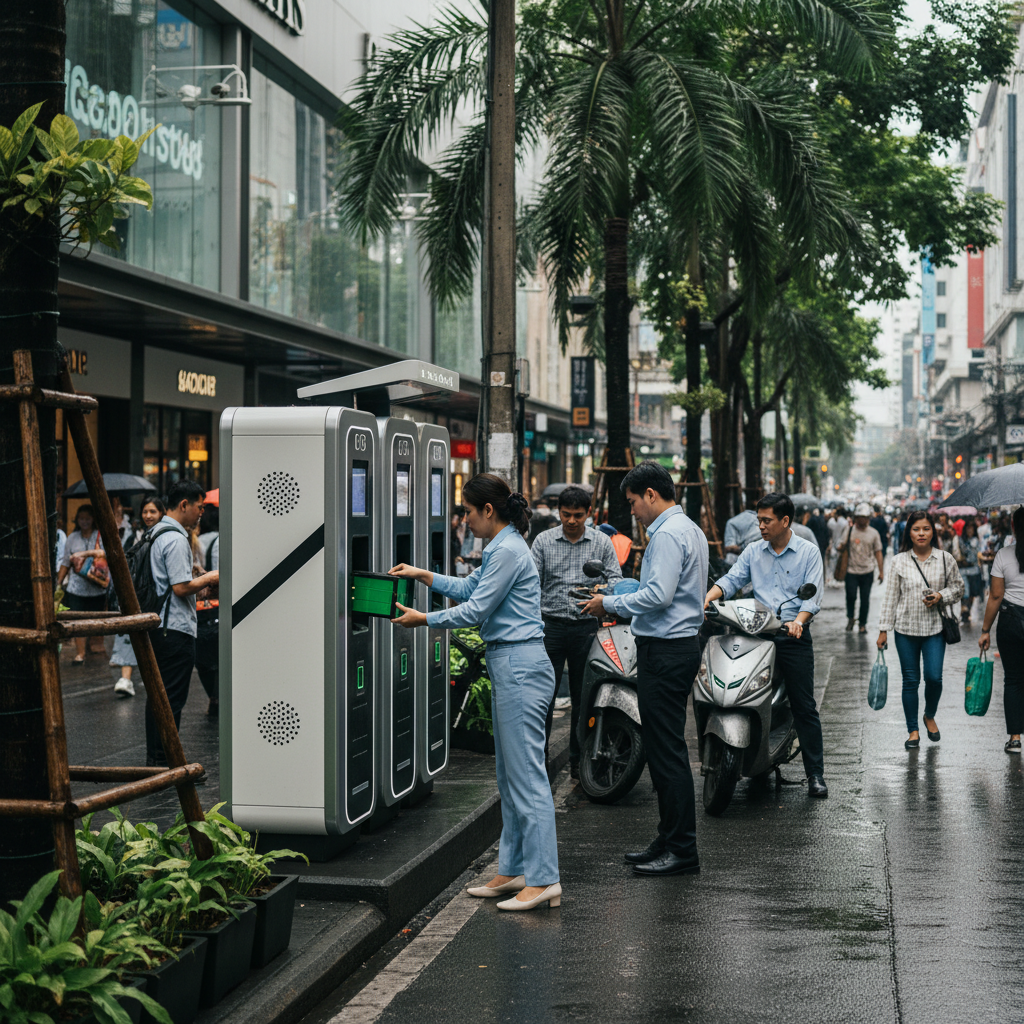 เทรนด์ EV 2026: สถานีสลับแบตเตอรี่ (Battery Swap) มาแรง - ev-battery-swap-station-trend