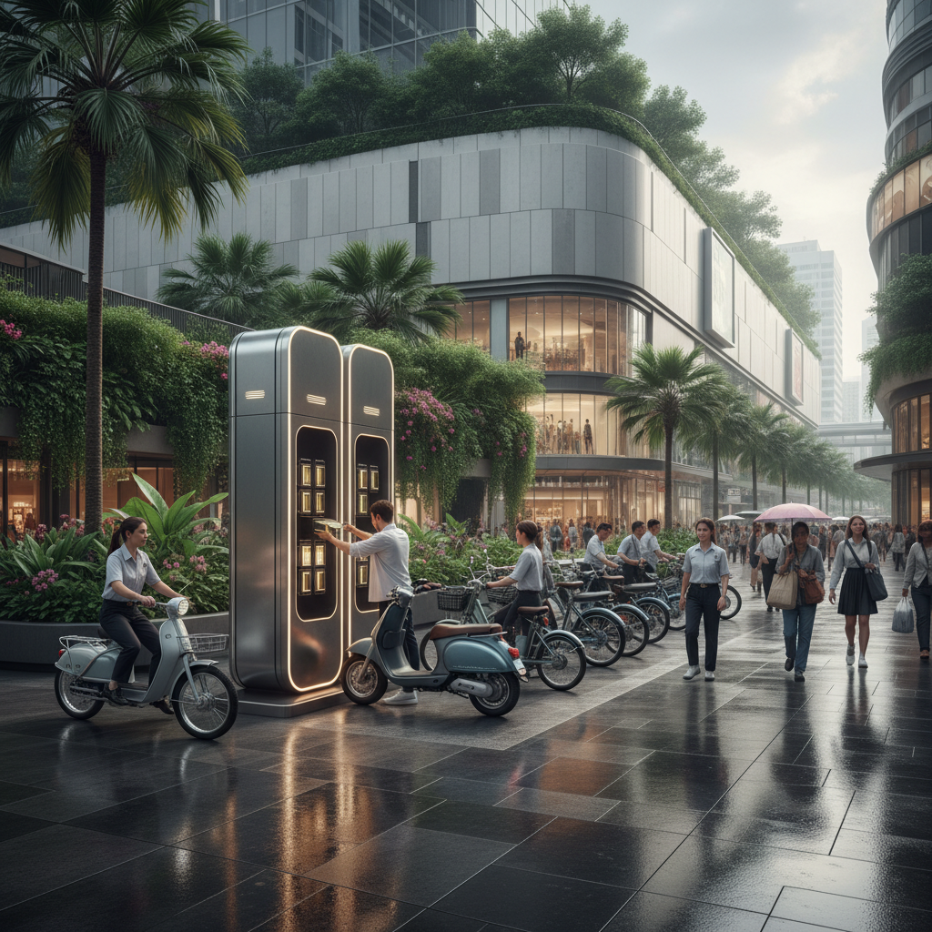 จับตาเทรนด์ 2026! สถานีสลับแบตเตอรี่ E-Bike ยุคใหม่ - ev-battery-swap-station-trend