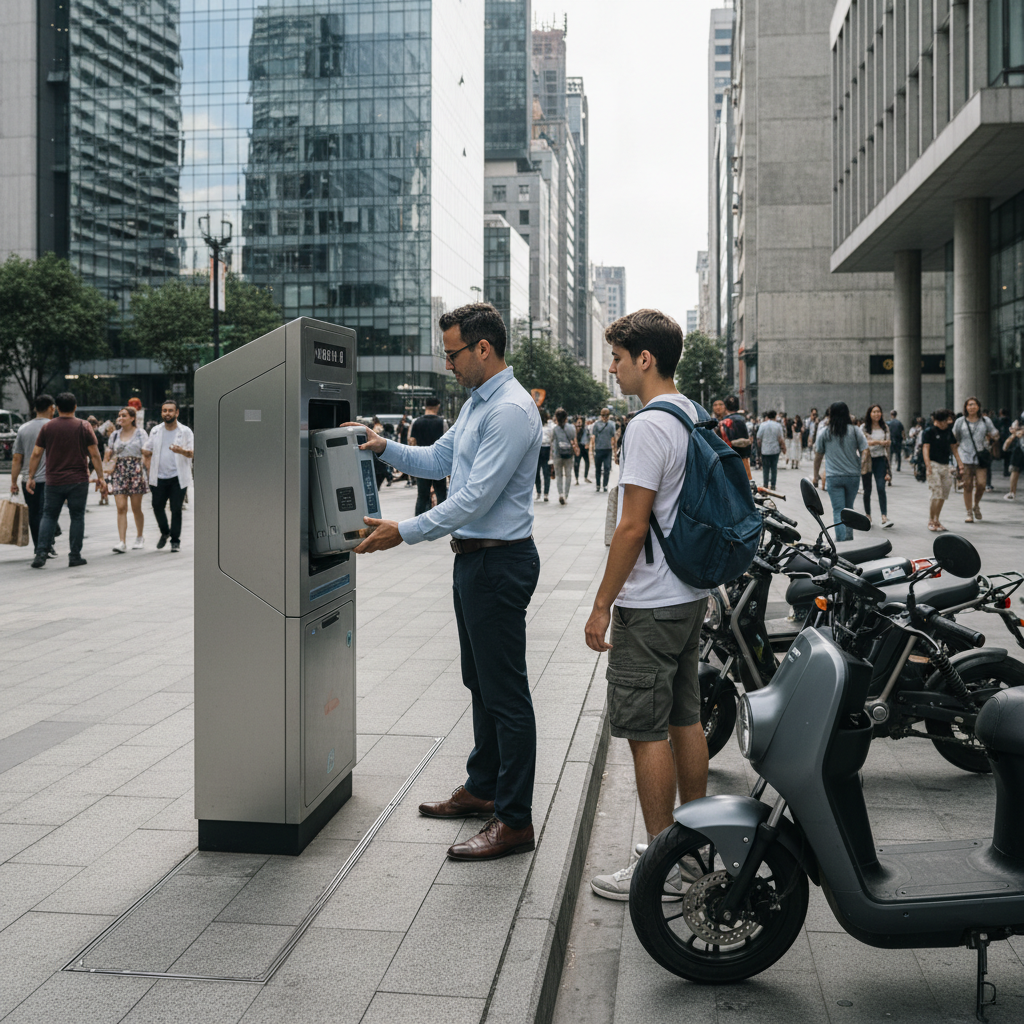 วิเคราะห์ตลาด EV 2027: เทรนด์สถานีสลับแบตเตอรี่ E-Bike - ev-battery-swap-station-trend