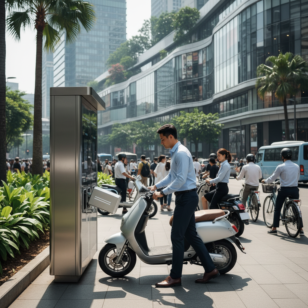 เทรนด์ EV 2026: ระบบสลับแบตฯ E-Bike ชาร์จไวทันใจใน 1 นาที - ev-battery-swap-trend-2026