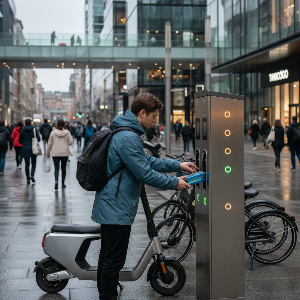 อนาคต EV 2026: ระบบสลับแบตฯ เติมพลังงาน E-Bike ใน 1 นาที - ev-battery-swap-trend-2026