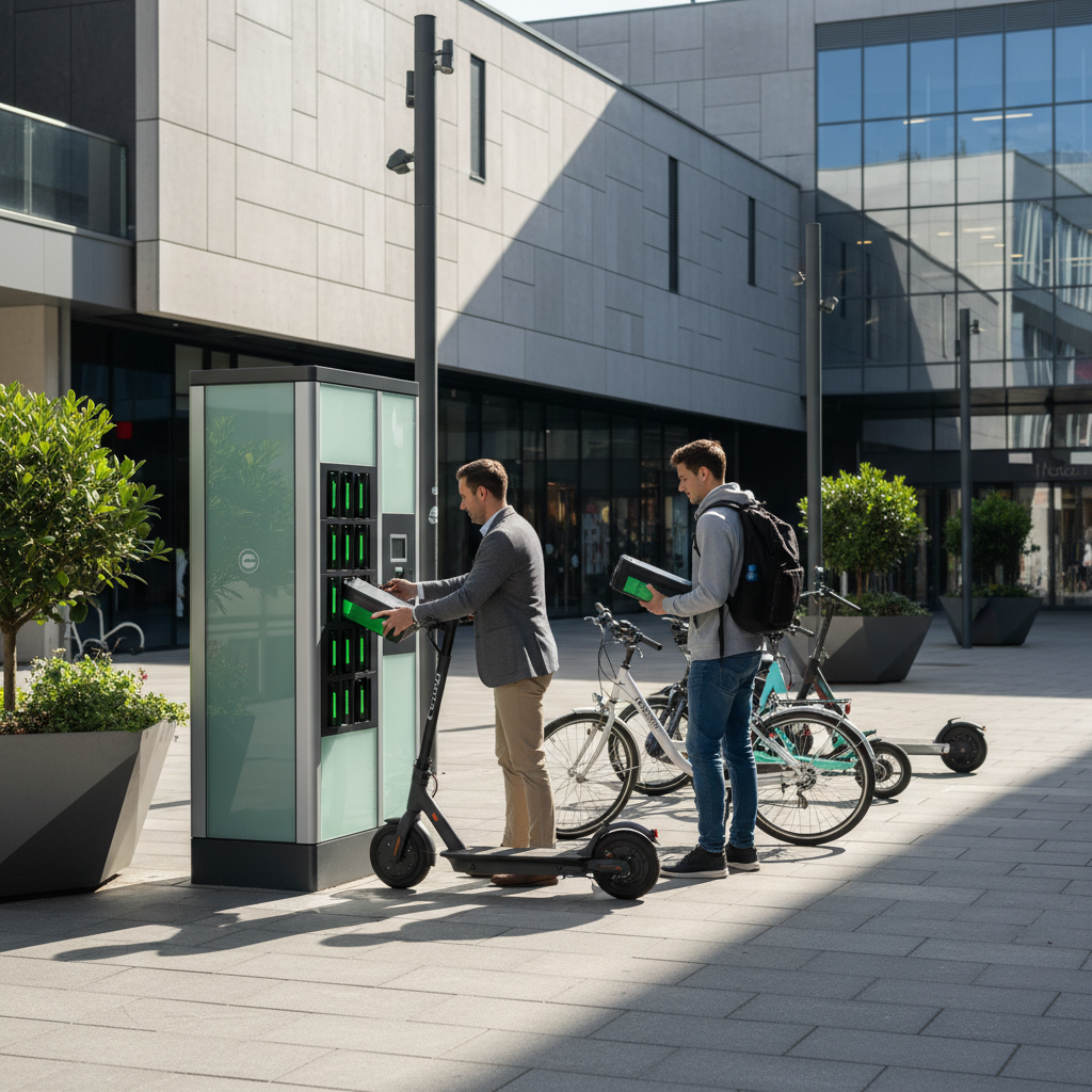 วิเคราะห์ตลาด EV 2026: อนาคตสถานีสลับแบตเตอรี่ E-Bike - ev-battery-swapping-trend-2026