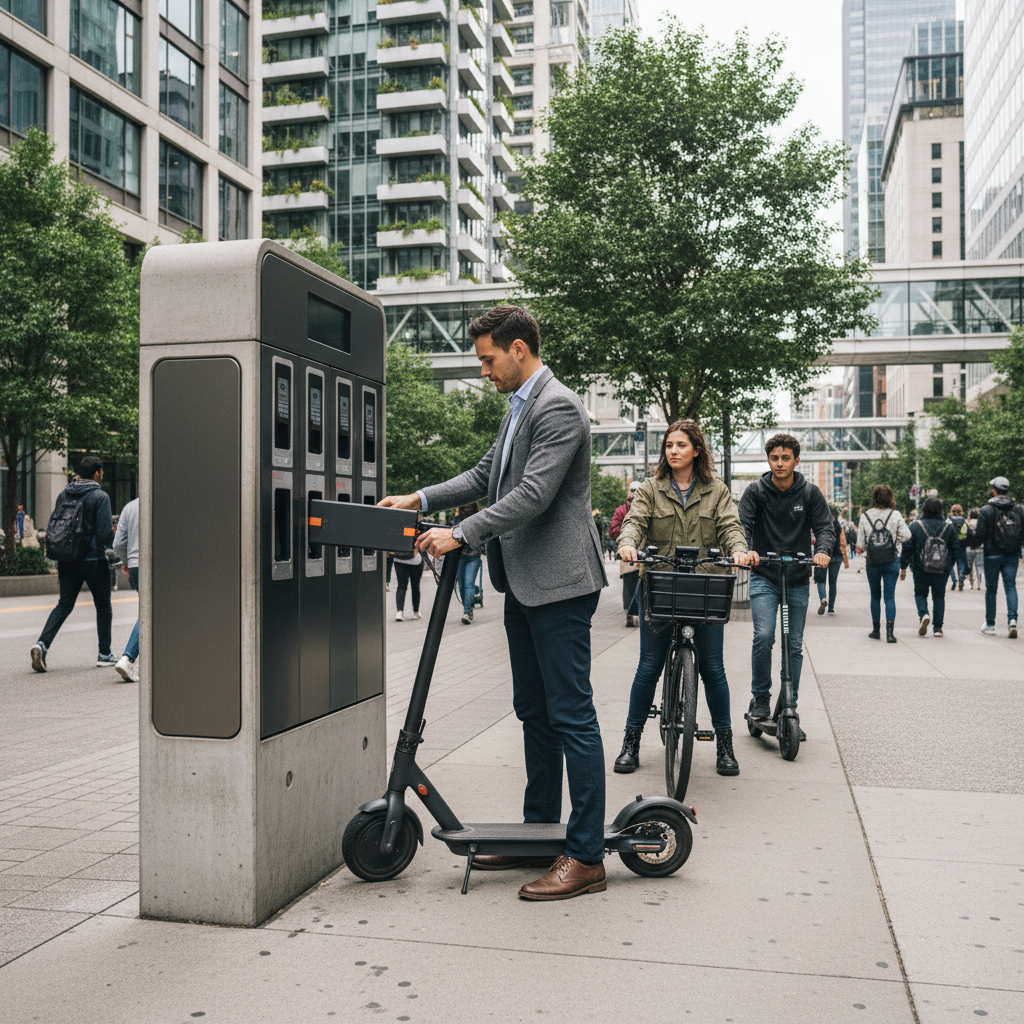 อนาคต EV 2026: สถานีสลับแบตเตอรี่ E-Bike สยบปัญหารอชาร์จ - ev-battery-swapping-trend-2026