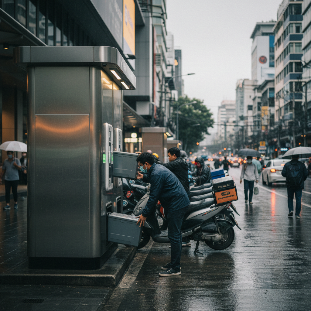 จับตาเทรนด์ EV: สถานีสลับแบตเตอรี่ E-Bike มาแรงปลายปี 2026 - ev-battery-swapping-trend-2026