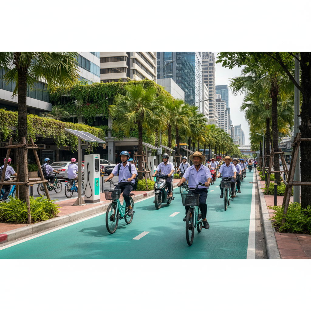 คาดการณ์นโยบาย EV 2026! เทรนด์เลนพิเศษ E-Bike ทั่วไทย - ev-ebike-special-lane-2026