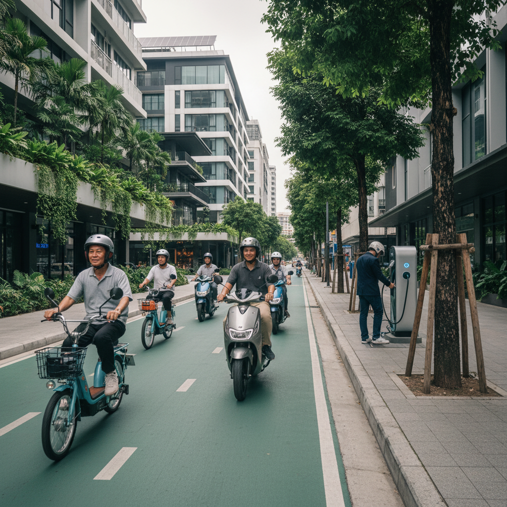 อนาคต EV 2026! ลุ้นนโยบายเลนพิเศษ E-Bike ขับขี่ปลอดภัย - ev-ebike-special-lane-2026