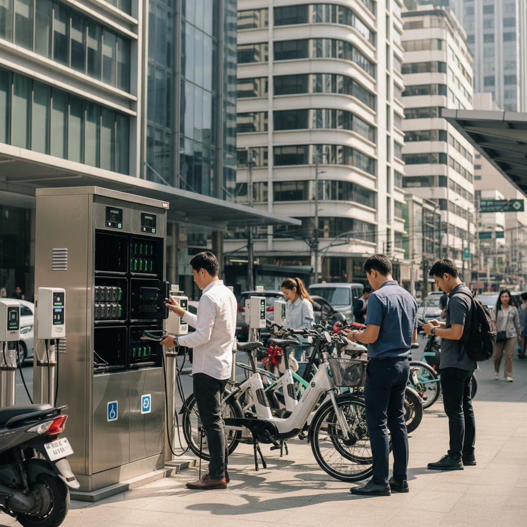 จับตานโยบายรัฐ 2026! ดันสถานีชาร์จ E-Bike ทั่วไทย - ev-policy-ebike-charging-2026