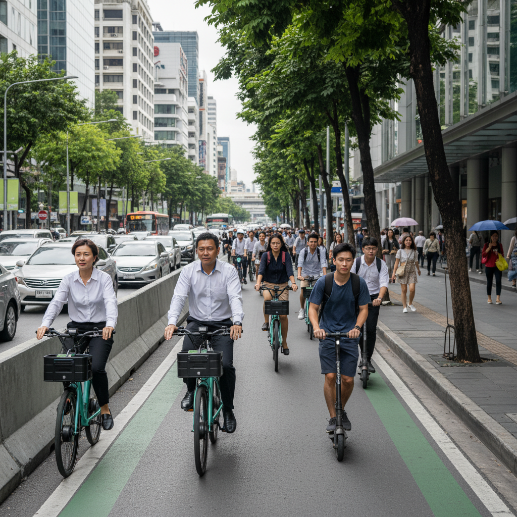 จับตานโยบาย EV 2026: รัฐเตรียมนำร่องเลนพิเศษ E-Bike - ev-policy-ebike-lane-2026