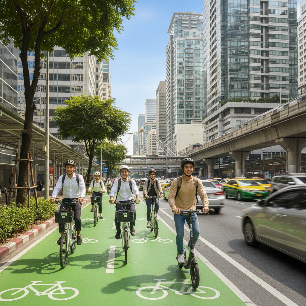 จับตานโยบาย EV 2026! รัฐจ่อขยายเลนพิเศษหนุนใช้ E-Bike - ev-policy-ebike-lane-2026