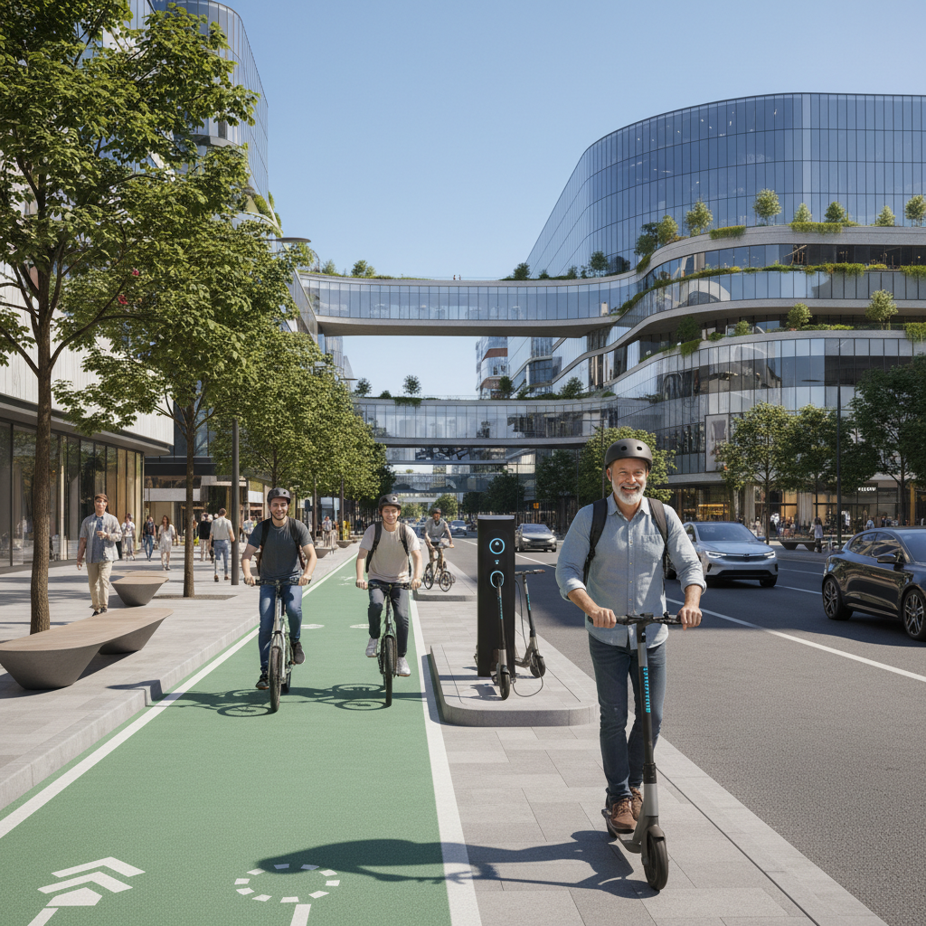 เทรนด์โลก 2026! ภาครัฐจ่อผุดเลนพิเศษหนุนใช้สกู๊ตเตอร์ไฟฟ้า - ev-policy-scooter-ebike-lane