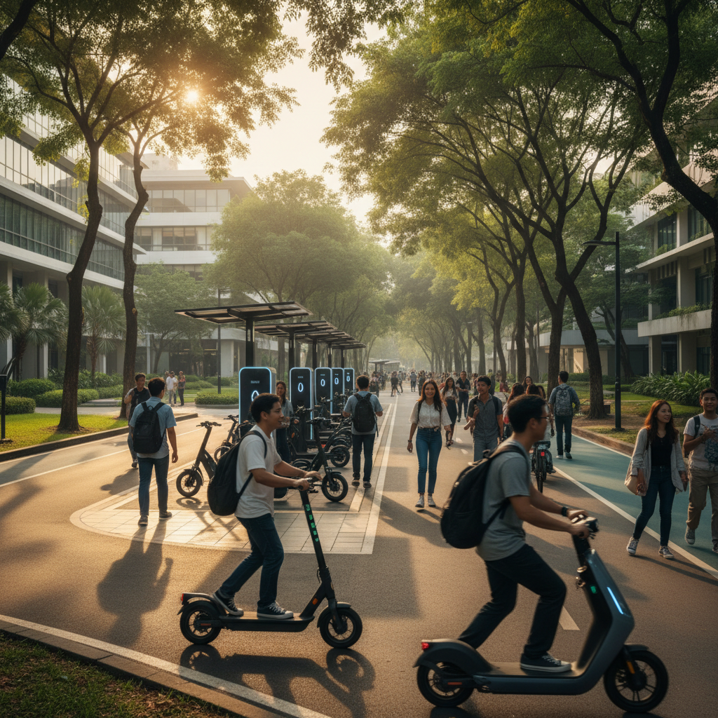 จับตานโยบาย EV ใหม่! อนาคตสกู๊ตเตอร์ไฟฟ้าในรั้วมหา'ลัย - ev-policy-university-scooter-2026