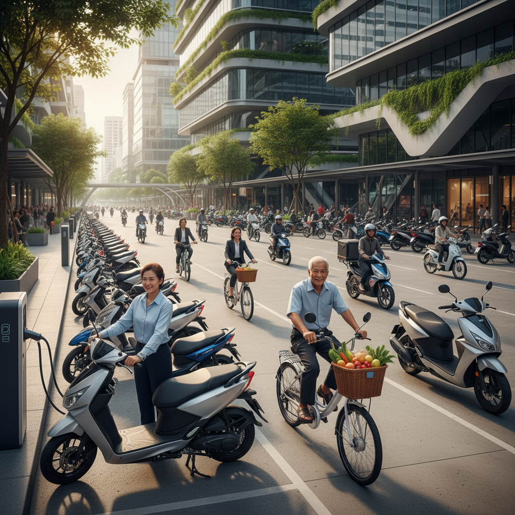 วิเคราะห์เทรนด์ 2026: สกู๊ตเตอร์ EV จ่อแทนที่รถมอเตอร์ไซค์ - ev-scooter-market-trend-2026