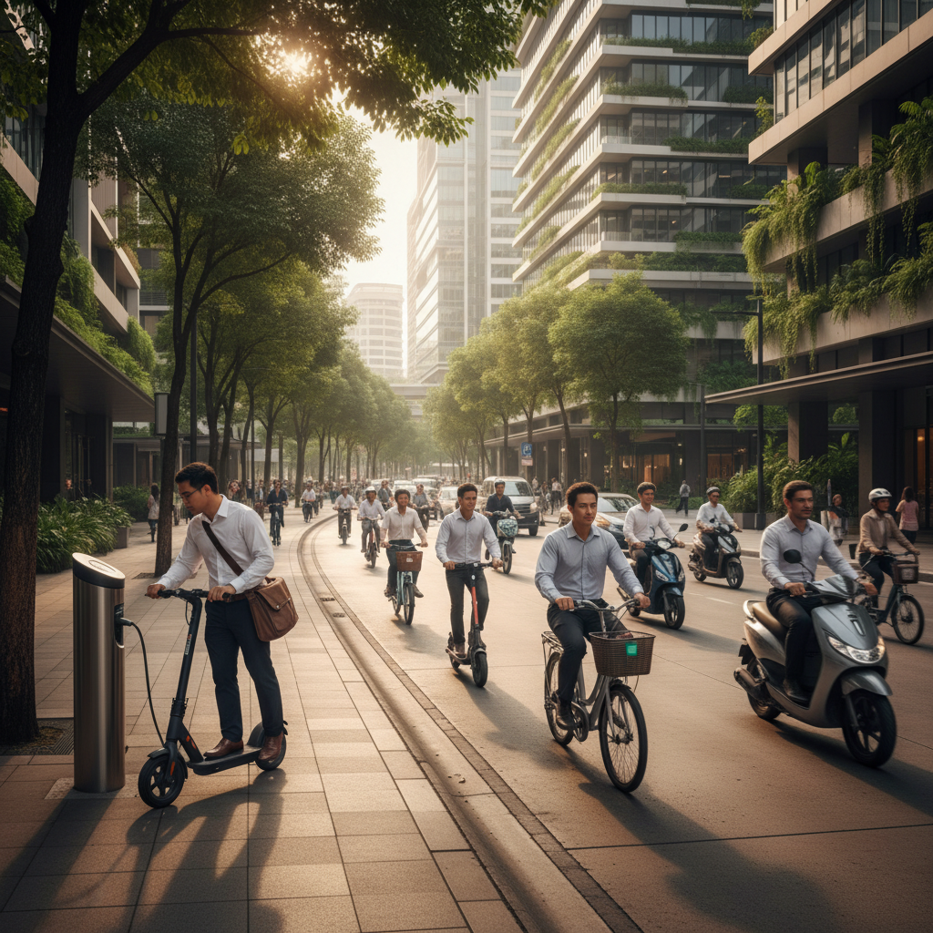 คาดการณ์ตลาด EV: สกู๊ตเตอร์ไฟฟ้าบูมรับเทรนด์ Net Zero - ev-scooter-net-zero-trend