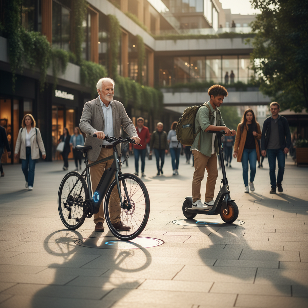 เทรนด์ EV 2026: เจาะอนาคตระบบชาร์จไร้สาย E-Bike - ev-wireless-charging-ebike-trend