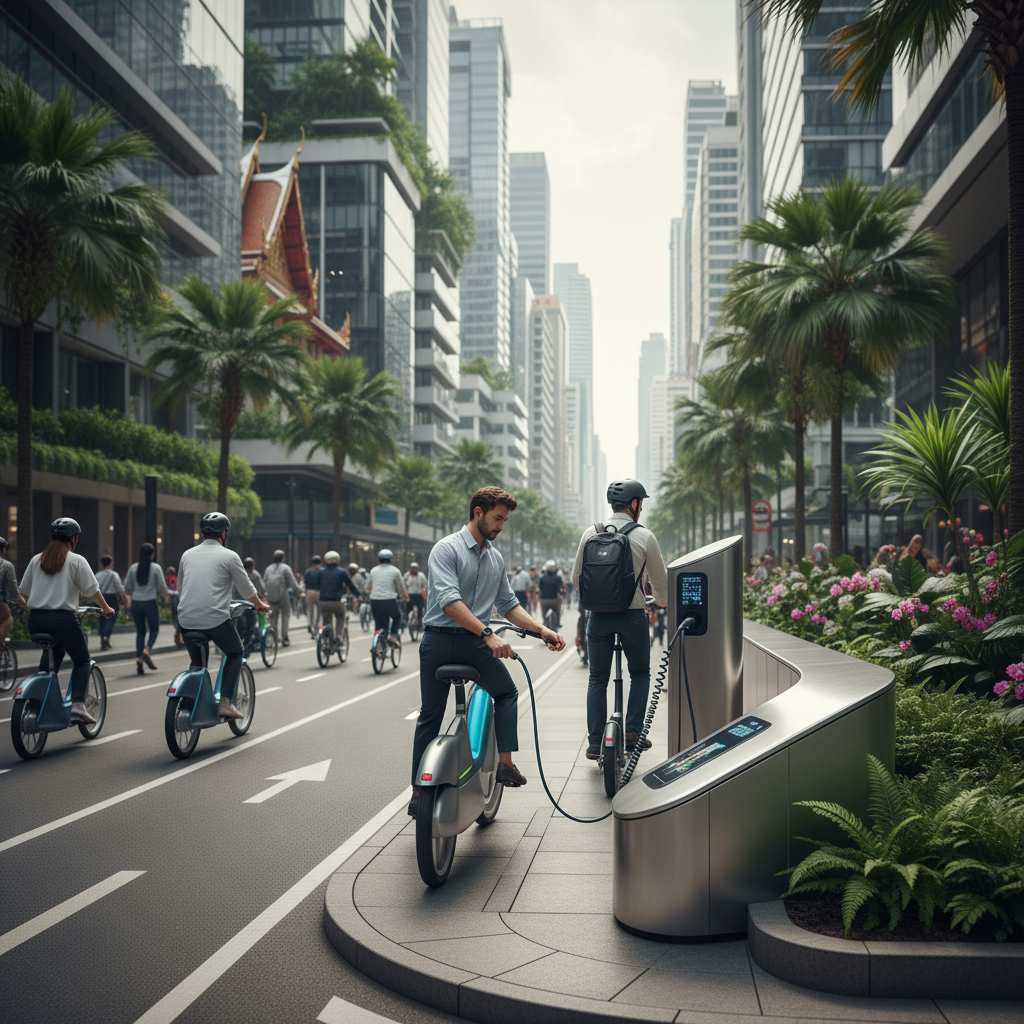 อนาคต EV ไทย 2026: นวัตกรรมแบตชาร์จไว ดันยอด E-Bike พุ่ง - fast-charging-battery-ev-trend