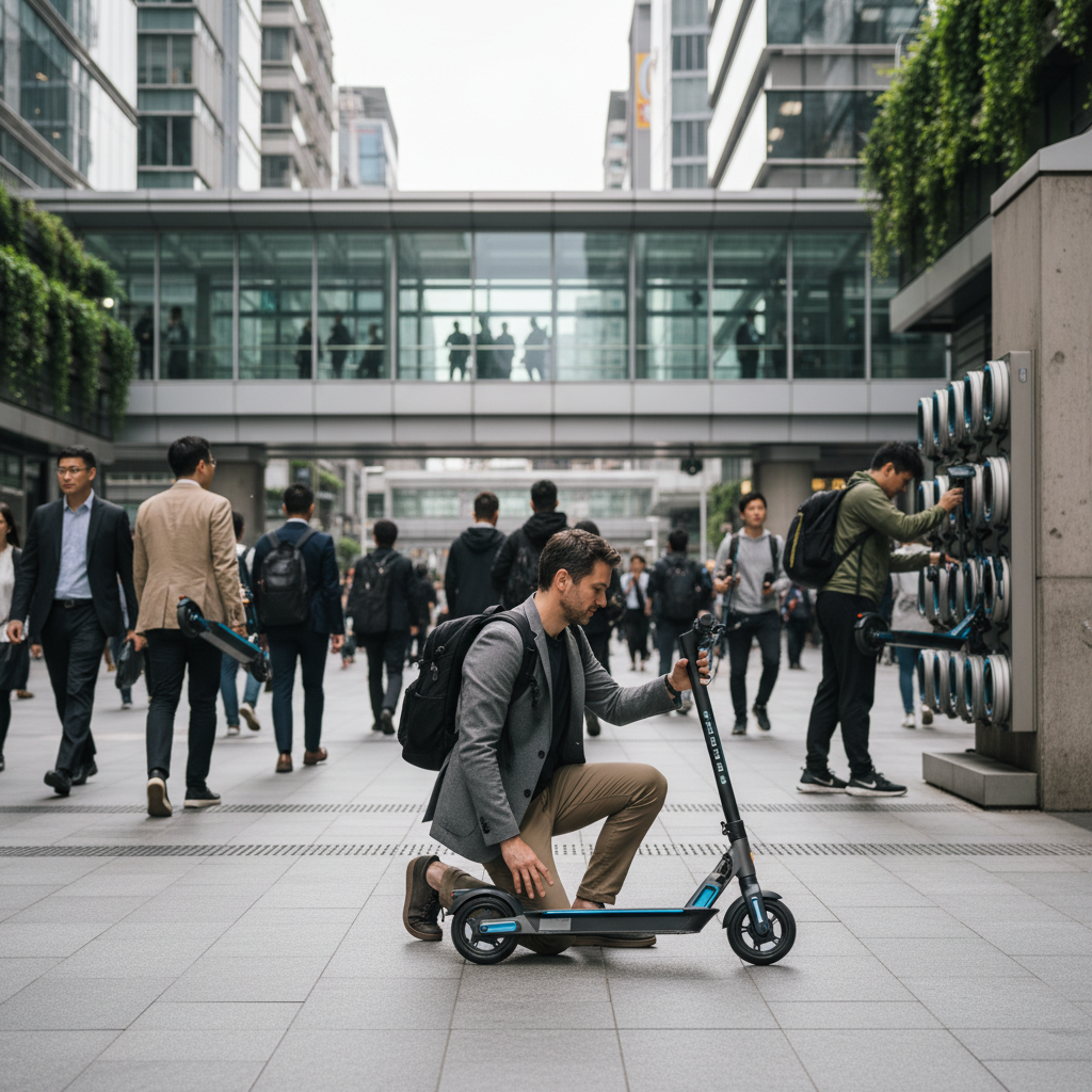 รีวิวเทรนด์ EV 2026! สกู๊ตเตอร์ไฟฟ้าพับได้ตอบโจทย์คนเมือง - foldable-electric-scooter-trend-2026