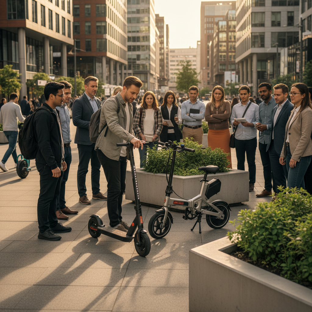 นักรีวิวชี้เป้า! อนาคตสกู๊ตเตอร์ EV พับได้มาแรงปลายปี 2026 - foldable-ev-scooter-trend-2026