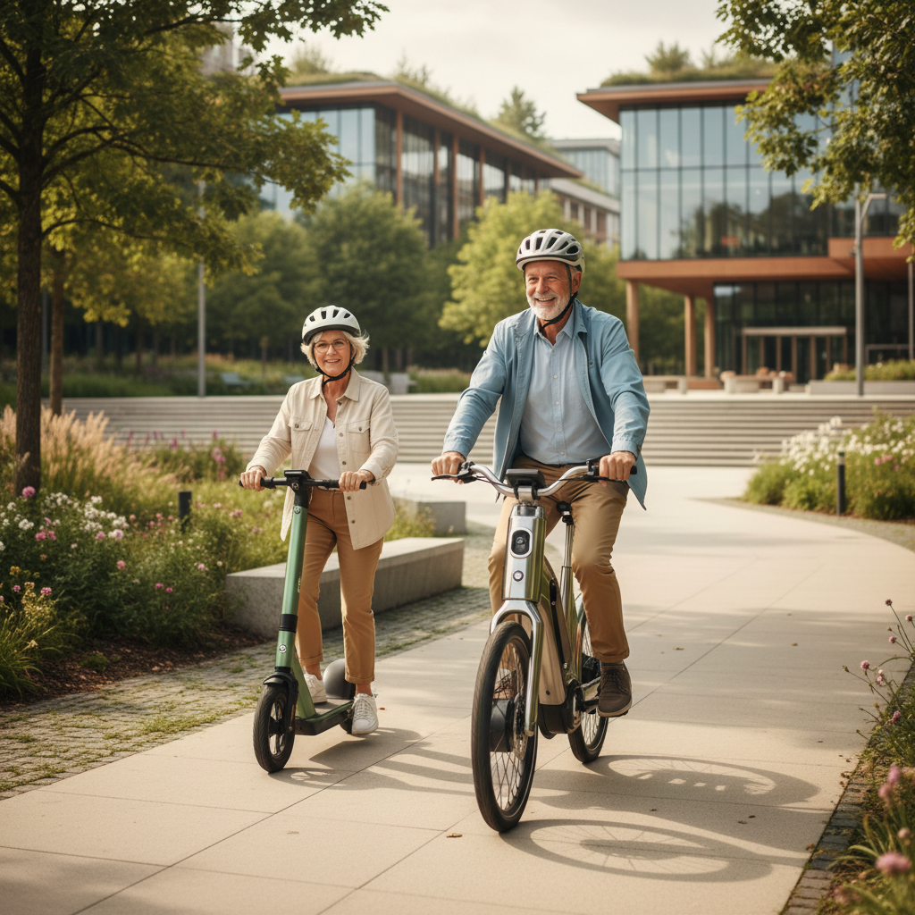 เทรนด์อนาคต! E-Bike ติด AI เสริมความปลอดภัยเพื่อวัยเก๋า - future-ai-ebike-safety