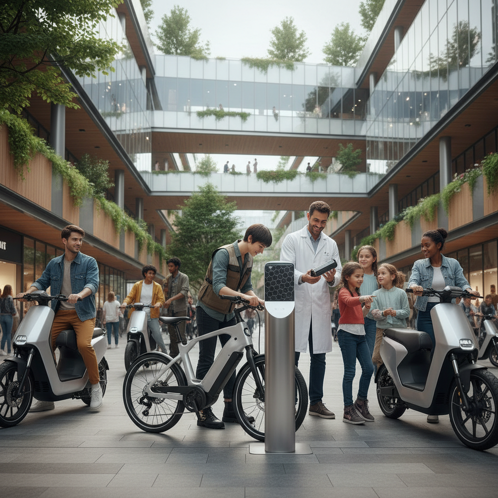 อนาคตแบตเตอรี่ E-Bike 2026: เทคโนโลยีชาร์จไว ทนทานยิ่งขึ้น - future-ebike-battery-fast-charging