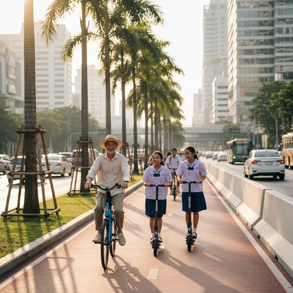 เทรนด์นโยบาย 2026: รัฐจ่อขยายเลน E-Bike ขับง่าย ปลอดภัยชัวร์ - future-ebike-lane-policy-2026