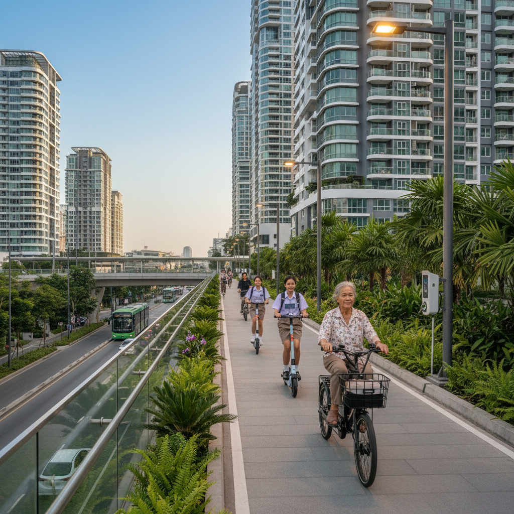 อนาคตคมนาคม 2026: เลนพิเศษ E-Bike ตอบโจทย์สังคมไร้น้ำมัน - future-ebike-lane-trend-2026