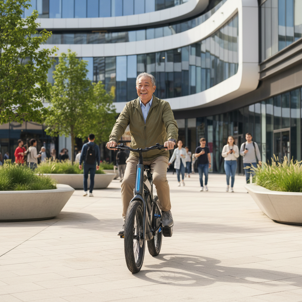 อนาคต E-Bike ผู้สูงอายุ 2026! เทคโนโลยีทรงตัวอัจฉริยะ - future-ebike-smart-balancing-trend