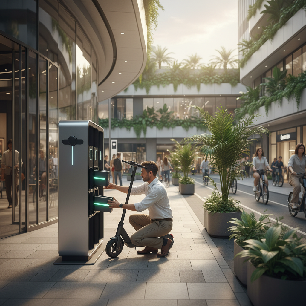 อนาคต EV ไทย 2026: เทคโนโลยีสลับแบตเตอรี่ E-Bike สุดล้ำ - future-ev-battery-swapping-2026