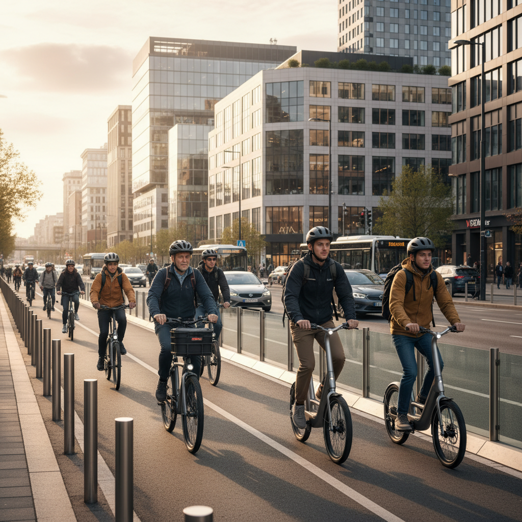 อนาคต EV 2026: รัฐเล็งขยายเลน E-Bike นำร่องเมืองหลวง - future-ev-ebike-lane-trend