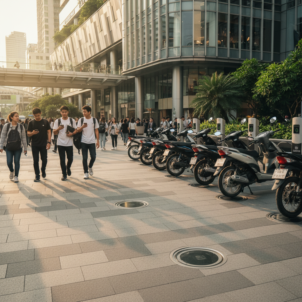 อนาคต EV ในไทย: จับตานวัตกรรมแท่นชาร์จไร้สายปี 2027 - future-ev-wireless-charging-2027