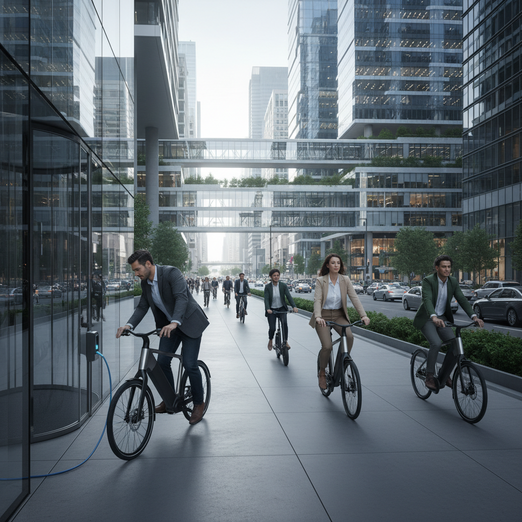 อนาคต EV โลก: E-Bike ไอเทมเปลี่ยนชีวิตวัยทำงาน 2026 - future-ev-working-class-trend
