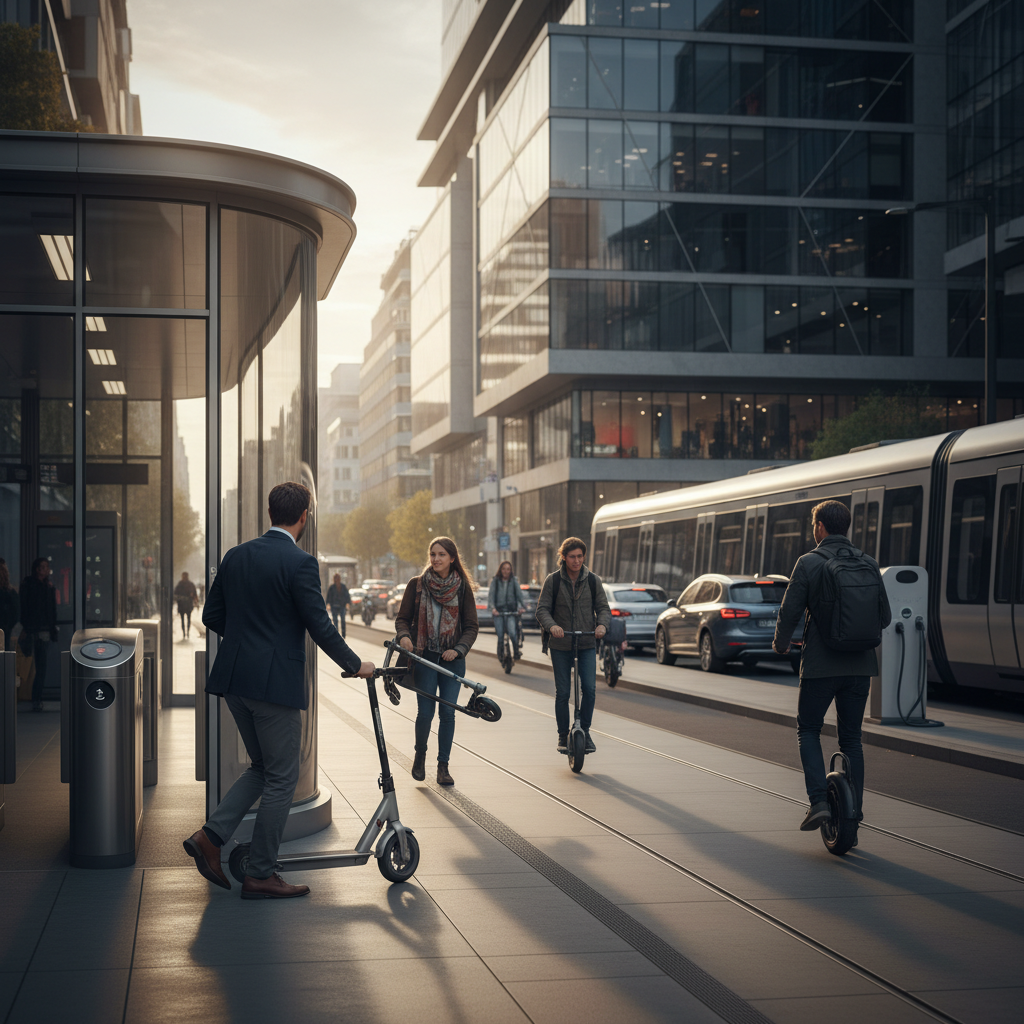 เจาะเทรนด์อนาคต 2026: E-Scooter พับได้ตอบโจทย์คนเมือง - future-foldable-escooter-trend