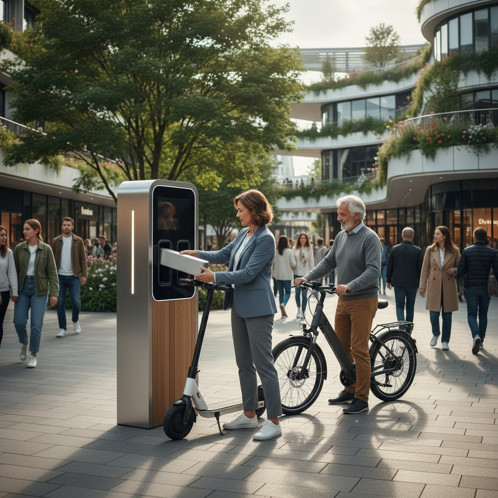 เทรนด์ EV 2026: ระบบสลับแบตเตอรี่ E-Bike ชาร์จไวไม่ต้องรอ - global-ev-battery-swap-trend