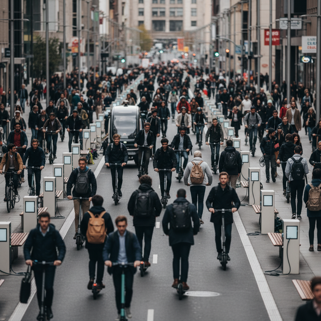 เทรนด์โลก 2026: สกู๊ตเตอร์ไฟฟ้าแทนที่รถยนต์ ประหยัดขั้นสุด - global-ev-scooter-trend-2026